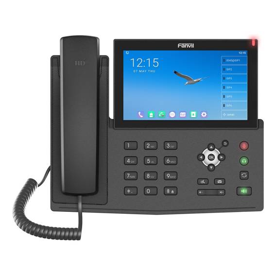 Obrázok pre Fanvil X7A IP telefon Černá 20 řádky LCD Wi-Fi
