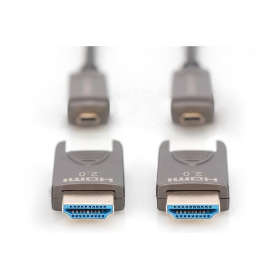 Obrázok pre Digitus AK-330127-150-S HDMI kabel 15 m HDMI Typ A (standardní) Černá