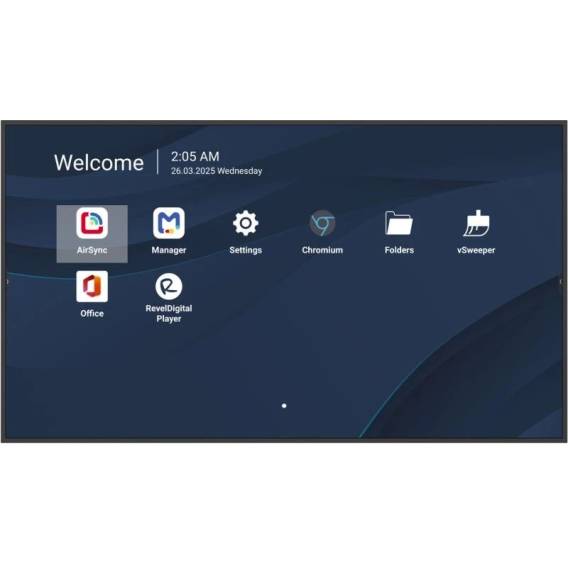 Obrázok pre Viewsonic CDE5514-2C sdělovací displej Plochá digitální tabule 139,7 cm (55") LCD Wi-Fi 500 cd/m² 4K Ultra HD Černá Zabudovaný procesor Android 14 24/7
