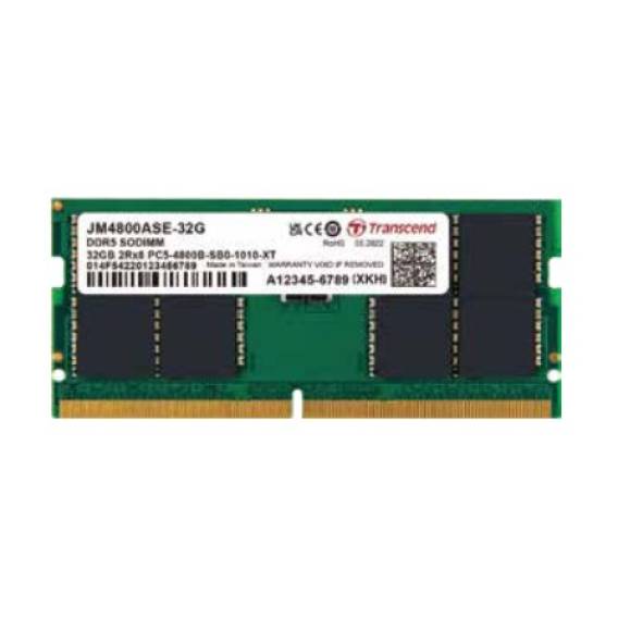 Obrázok pre Transcend JetRam JM4800ASE-16G paměťový modul 16 GB 1 x 16 GB DDR5