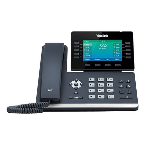 Obrázok pre Yealink SIP-T54W IP telefon Černá 10 řádky LCD Wi-Fi