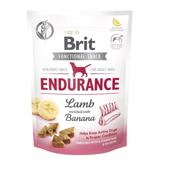 Obrázok pre BRIT Care Functional Snack Endurance Lamb - pamlsek pro psa - 150g