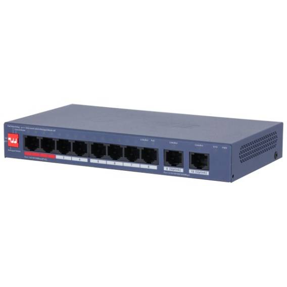 Obrázok pre Dahua 8-port PoE Switch CS4010-8ET2GT-110