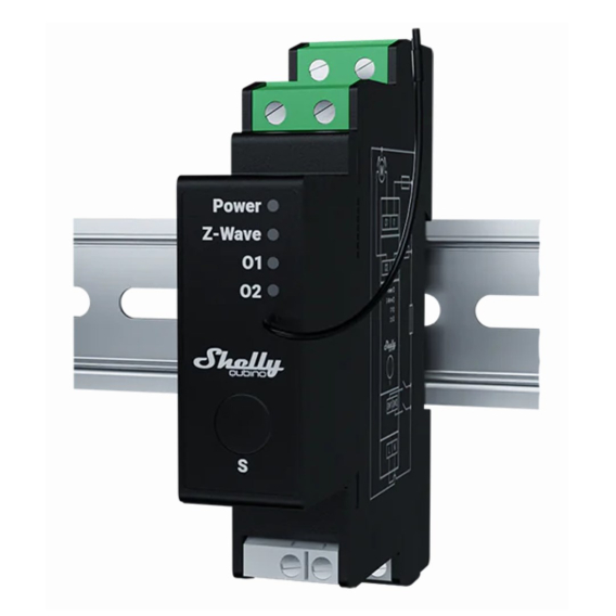 Obrázok pre Shelly Wave Pro Shutter příslušentví pro žaluzie a rolety Ovladač rolet Černá