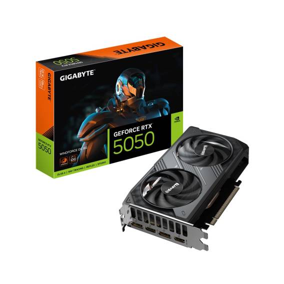 Obrázok pre GIGABYTE GeForce RTX 5050 WINDFORCE OC 8G NVIDIA 8 GB GDDR6