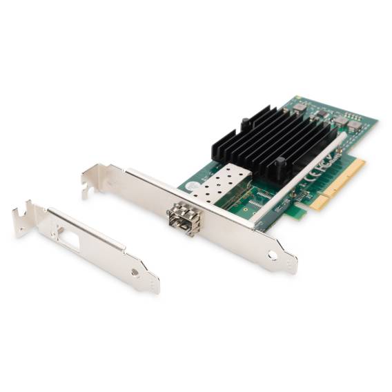 Obrázok pre single fiber port SFP+ PCI Express card