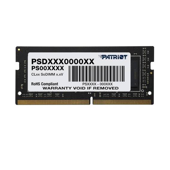 Obrázok pre Patriot Memory Signature PSD48G24002S paměťový modul 8 GB 1 x 8 GB DDR4 2400 MHz