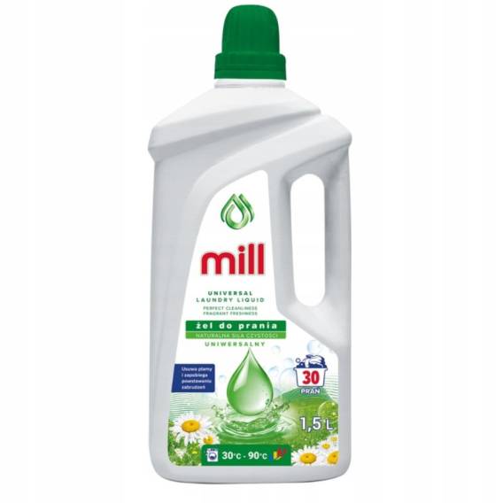 Obrázok pre MILL Univerzální prací gel 1,5 l (hromadné balení 8 ks)