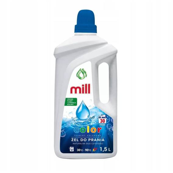 Obrázok pre MILL Prací gel Kolor 1,5 l (hromadné balení 8 ks)