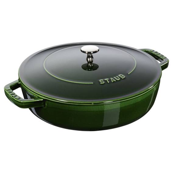 Obrázok pre Deep braising pan with lid Staub - 24 cm, Green