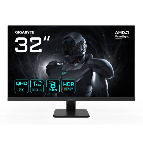 Obrázok pre GIGABYTE GS32QA počítačový monitor 80 cm (31.5") 2560 x 1440 px Quad HD LED Černá