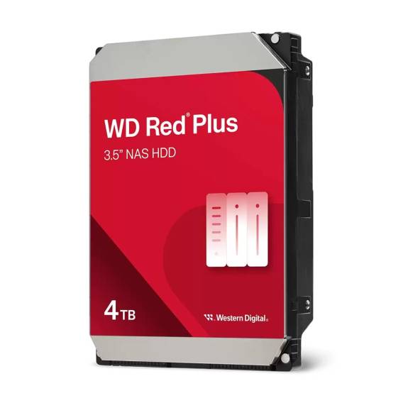 Obrázok pre HDD disk WD Red Plus WD40EFZZ (4 TB; 3,5"; 128 MB; 5400 ot./min)