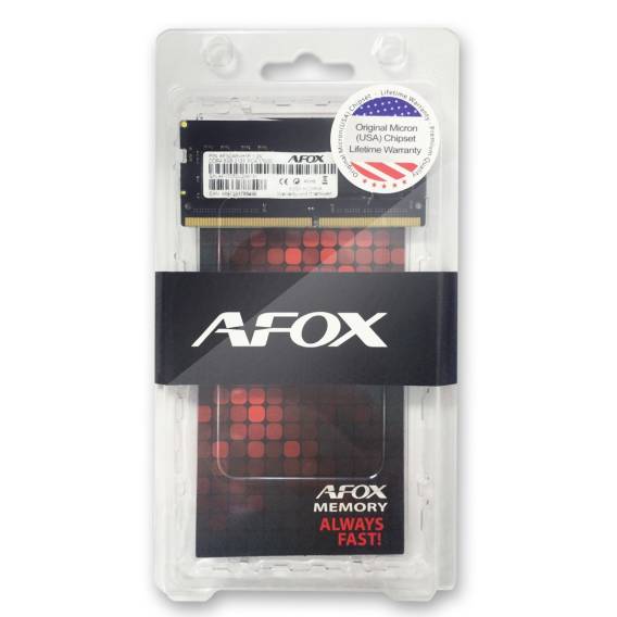 Obrázok pre AFOX SO-DIMM DDR4 8GB 2400MHZ