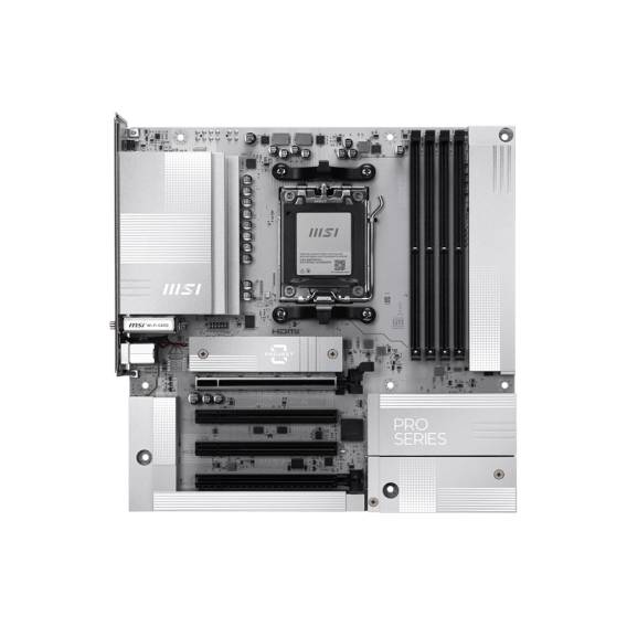 Obrázok pre MSI AM5 PRO B850M-A WIFI PZ M-ATX AMD B850 Zásuvka AM5 Micro ATX