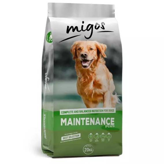 Obrázok pre MIGOS Maintenance Plus - suché krmivo pro psy - 20kg