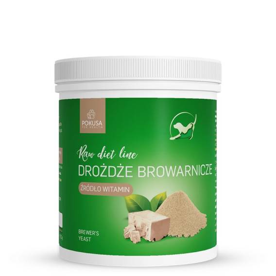Obrázok pre POKUSA RawDietLine Brewer's yeast - doplňky stravy pro psy a kočky - 250g