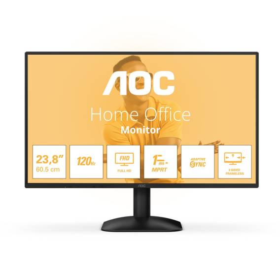 Obrázok pre AOC 24B31H počítačový monitor 60,5 cm (23.8") 1920 x 1080 px Full HD Černá