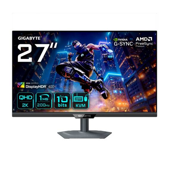 Obrázok pre GIGABYTE M27Q2 QD počítačový monitor 68,6 cm (27") 2560 x 1440 px Quad HD LED Černá