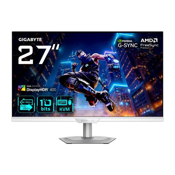 Obrázok pre GIGABYTE M27UP ICE počítačový monitor 68,6 cm (27") 3840 x 2160 px 4K Ultra HD LED Bílá