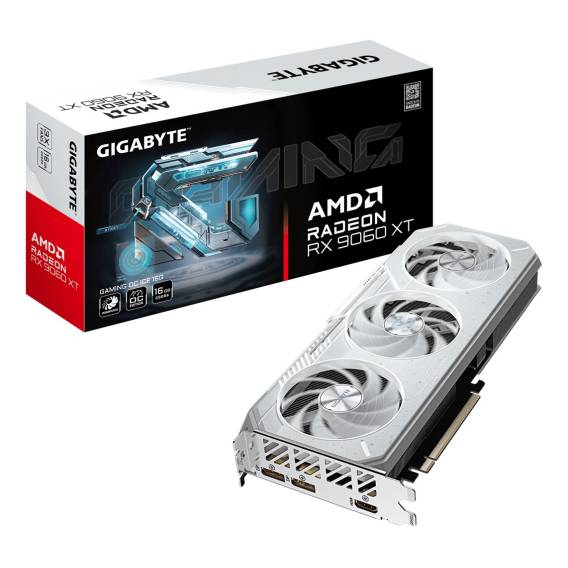 Obrázok pre GIGABYTE GAMING Radeon RX 9060 XT OC ICE 16G AMD 16 GB GDDR6