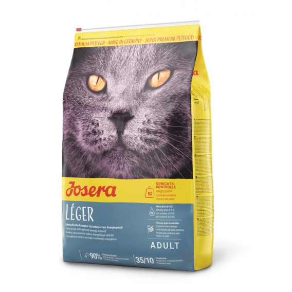 Obrázok pre Josera LÉGER suché krmivo pro kočky 10 kg Dospělý jedinec Drůbež