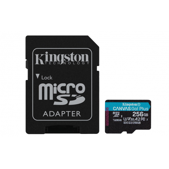 Obrázok pre Kingston Technology Canvas Go! Plus 256 GB MicroSD UHS-I Třída 10