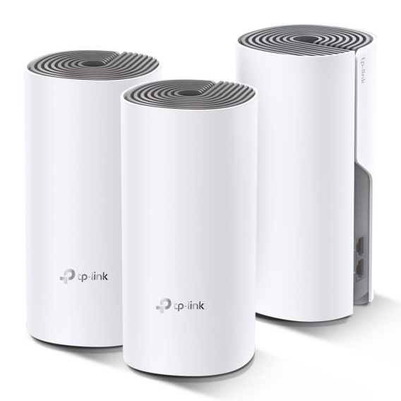 Obrázok pre TP-Link Deco E4 (3-pack) Dvoupásmový (2,4 GHz / 5 GHz) Wi-Fi 5 (802.11ac) Bílá, Šedá 2 Vnitřní