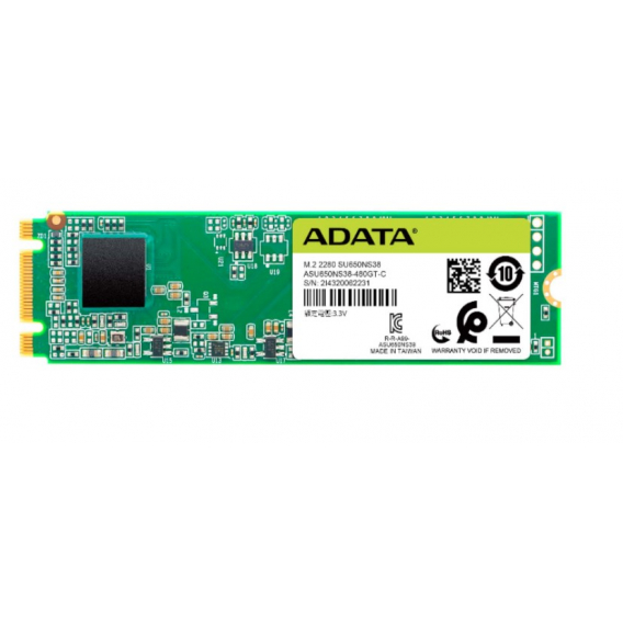 Obrázok pre ADATA Ultimate SU650 M.2 480 GB Serial ATA III 3D TLC