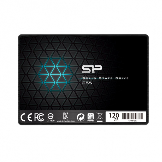 Obrázok pre Silicon Power Slim S55 2.5" 120 GB Serial ATA III TLC