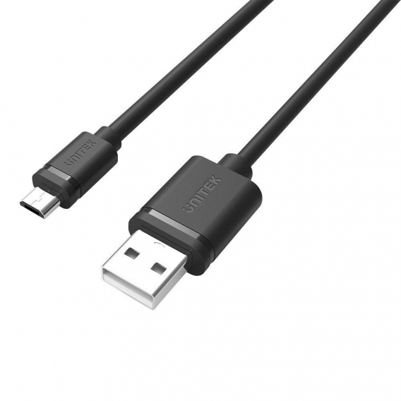 Obrázok pre UNITEK Y-C435GBK USB kabel 3 m USB 2.0 USB A Micro-USB B Černá