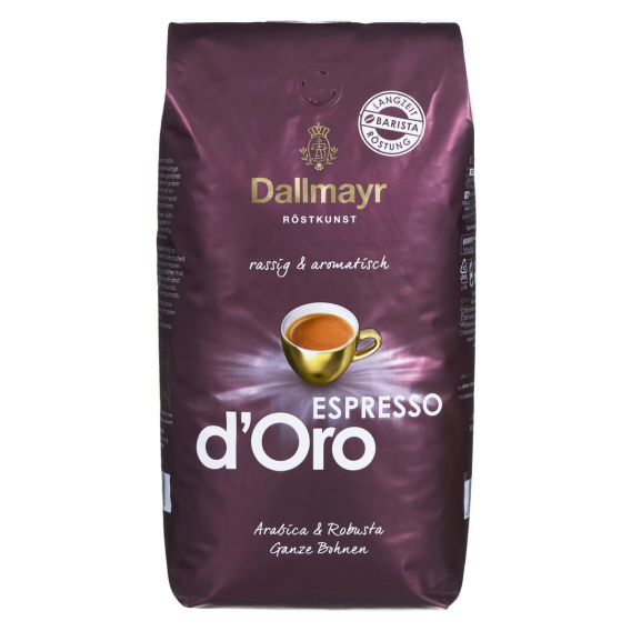 Obrázok pre Dallmayr Espresso d'Oro ganze Bohne 1 kg