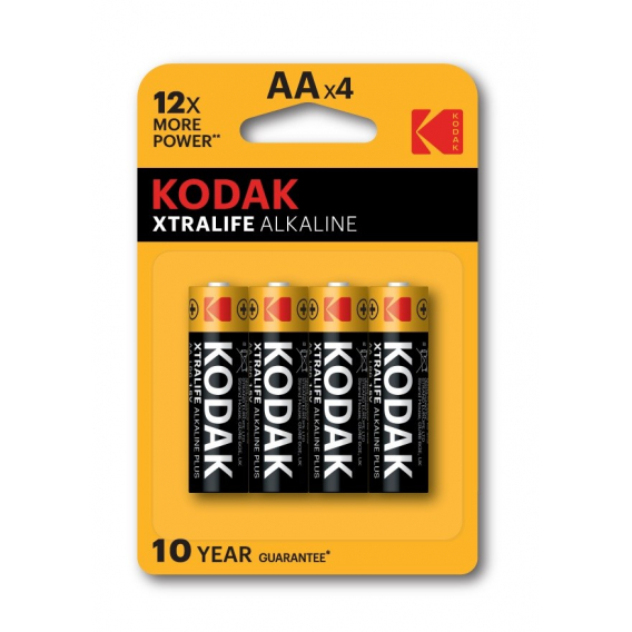 Obrázok pre Kodak XTRALIFE alkaline AA battery (4 pack)