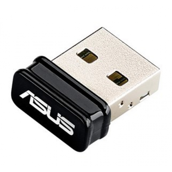 Obrázok pre ASUS USB-N10 NANO síťová karta WLAN 150 Mbit/s