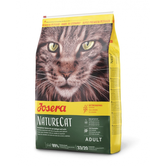 Obrázok pre Josera NatureCat 10kg suché krmivo pro kočky Na ryby 15 kg