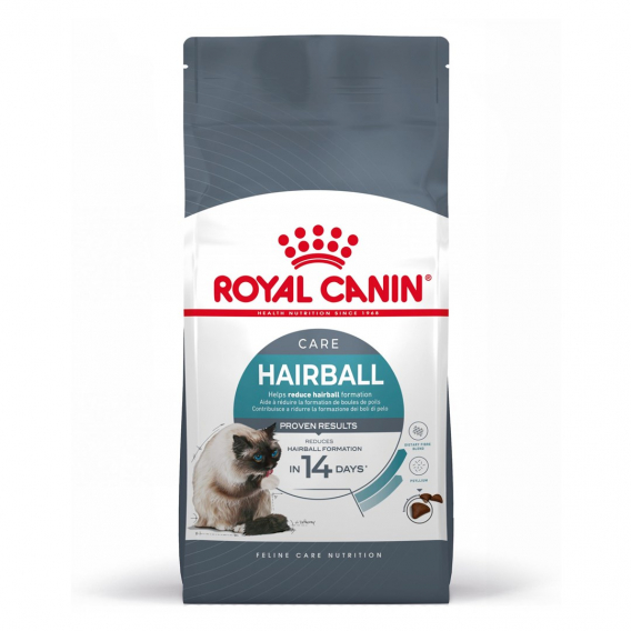 Obrázok pre Royal Canin Hairball Care suché krmivo pro kočky 10 kg Dospělý jedinec Kukuřice, Drůbež, Rýže, Zeleninová