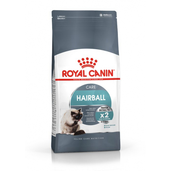 Obrázok pre Royal Canin Hairball Care suché krmivo pro kočky 10 kg Dospělý jedinec Kukuřice, Drůbež, Rýže, Zeleninová