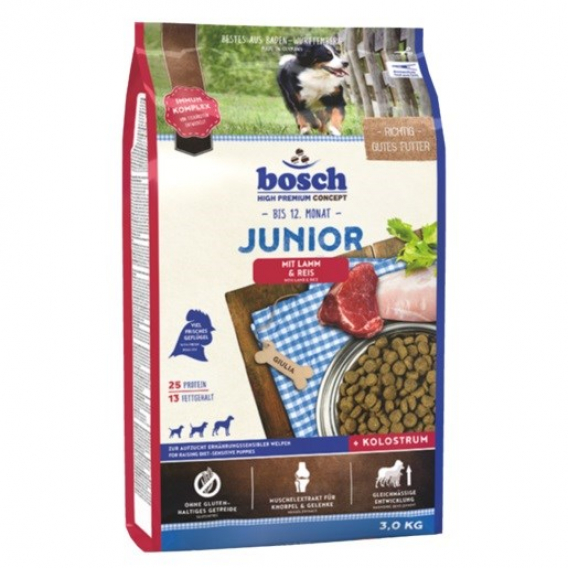 Obrázok pre Bosch 15030 Junior pro štěňata Jehněčí&rýže 3kg
