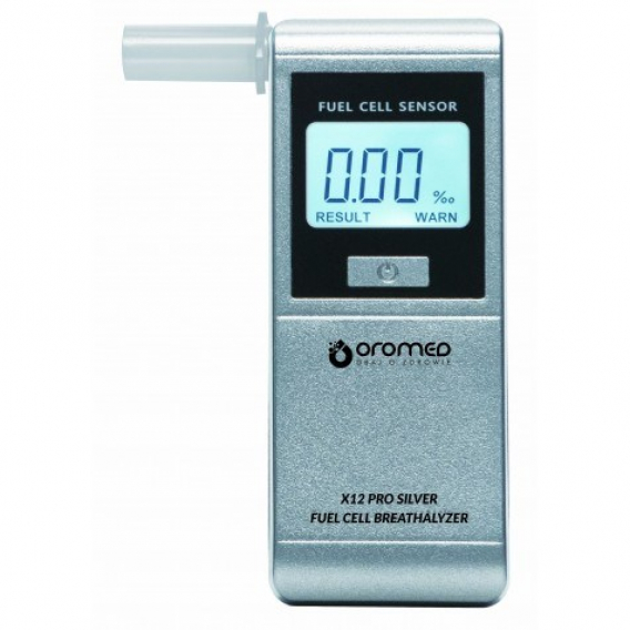 Obrázok pre Oromed X12 PRO SILVER alkohol tester Stříbrná