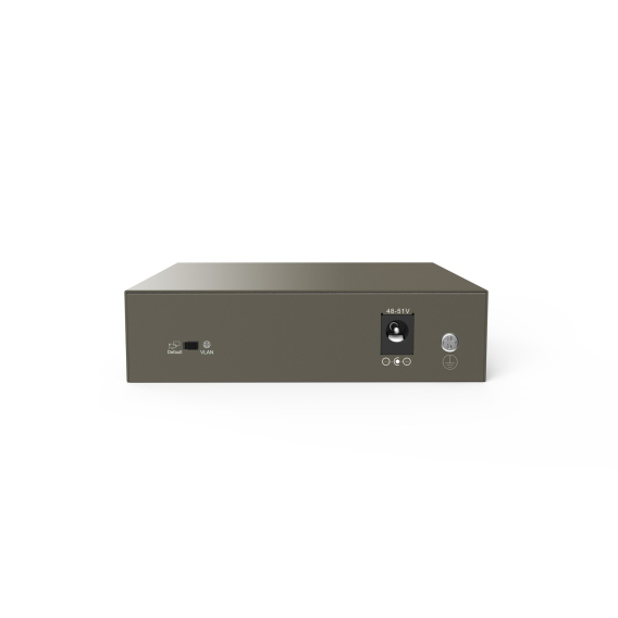 Obrázok pre Tenda TEG1105P-4-63W-EU síťový přepínač Gigabit Ethernet (10/100/1000) Podpora napájení po Ethernetu (PoE) Šedá