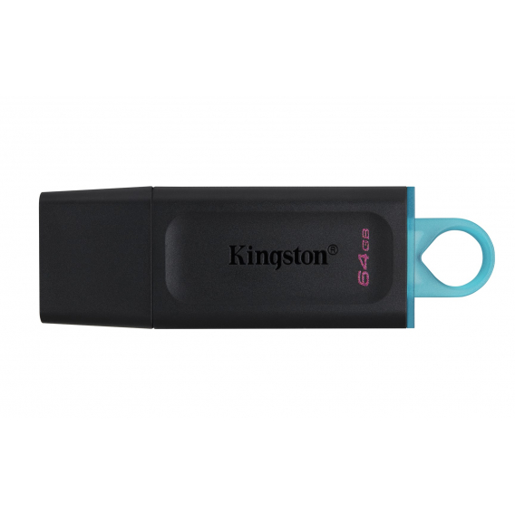 Obrázok pre Kingston Technology DataTraveler Exodia USB paměť 64 GB USB Typ-A 3.2 Gen 1 (3.1 Gen 1) Černá, Tyrkysová