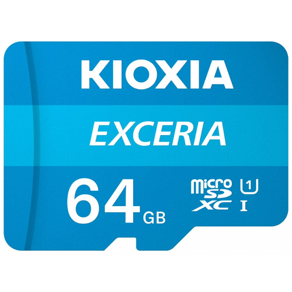 Obrázok pre Kioxia Exceria paměťová karta 64 GB MicroSDXC Třída 10 UHS-I