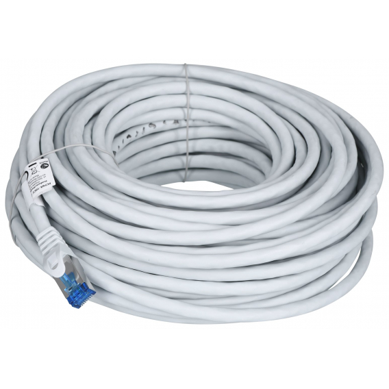 Obrázok pre Patchcord Lanberg S/FTP Cat.6a 20m šedý LSZH