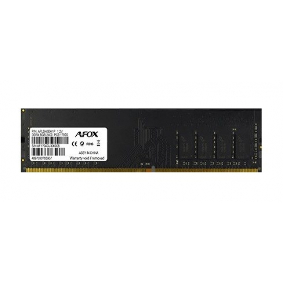 Obrázok pre AFOX DDR4 8G 2400 UDIMM paměťový modul 8 GB 1 x 8 GB 2400 MHz