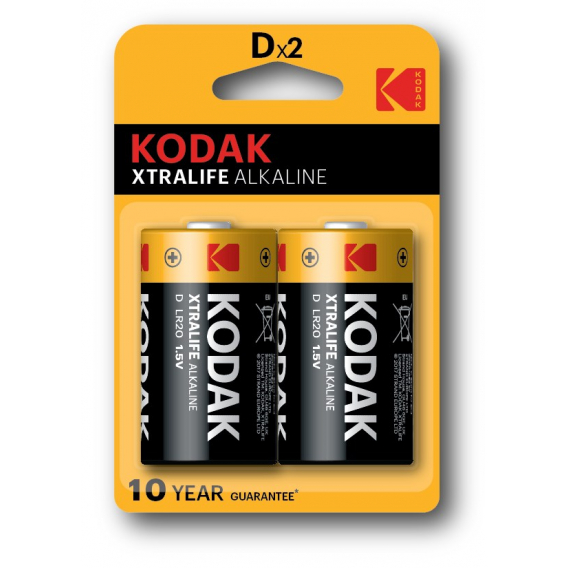 Obrázok pre Kodak KDXLR20PB2 Baterie na jedno použití D Alkalický