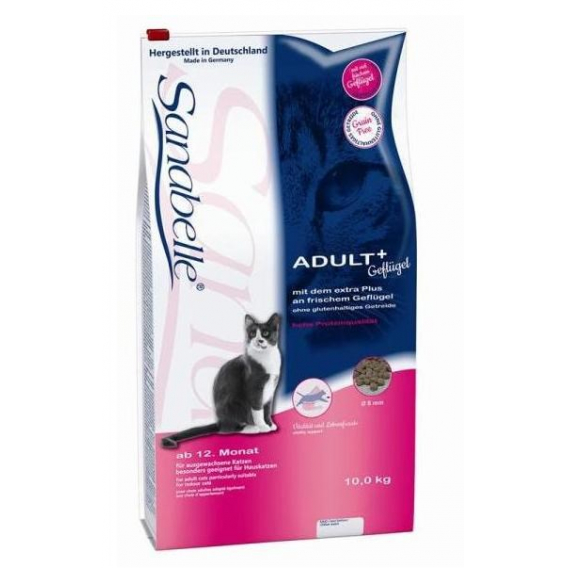 Obrázok pre Sanabelle ADULT suché krmivo pro kočky 10 kg Dospělý jedinec Drůbež