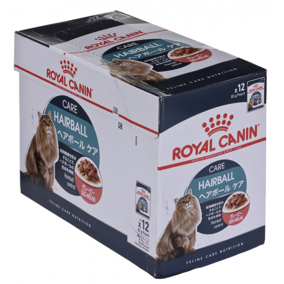 Obrázok pre ROYAL CANIN Hairball Care Mokré krmivo pro kočky Kousky v omáčce 12x85 g