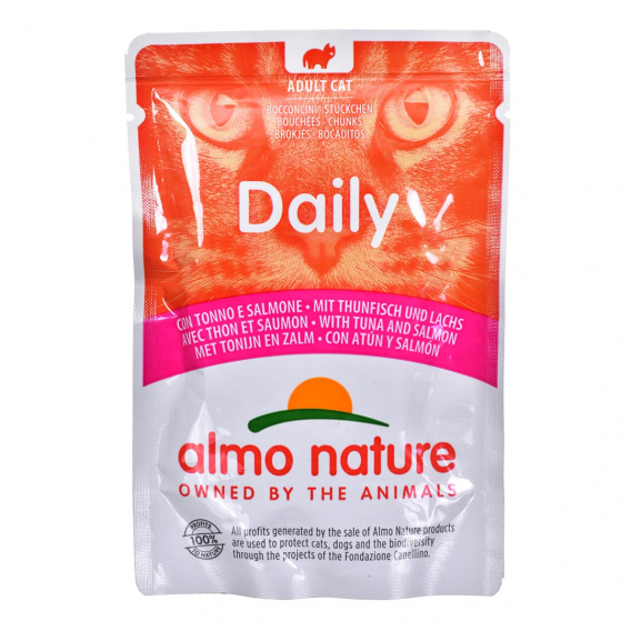 Obrázok pre Almo Nature Daily Kachna s kuřecím masem 70 g