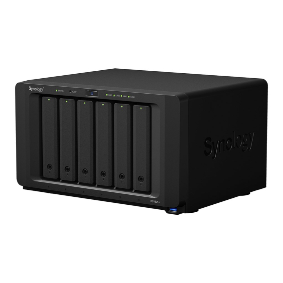 Obrázok pre Synology DiskStation DS1621+ úložný server NAS Desktop Ryzen Embedded V1500B 4 GB DDR4 0 TB DiskStation Manager Černá