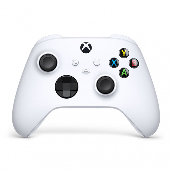 Obrázok pre Microsoft Xbox Wireless Controller White Gamepad Xbox Series S,Xbox Series X,Xbox One,Xbox One S,Xbox One X Analogový/digitální Bluetooth/USB Bílá