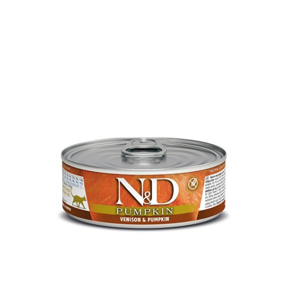 Obrázok pre FARMINA N&D CAT VENISON & PUMPKIN 70g